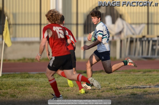 2014-11-02 CUS PoliMi Rugby-ASRugby Milano 2278